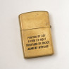 Briquet style Zippo US Vietnam ref z152