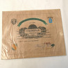 Brevet papier parachutiste speciales forces ARVN 1966 Ref be 25