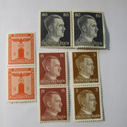 Serie de 8 timbres Allemand...