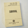 Livre Survival US army 1970 FM 21-76 