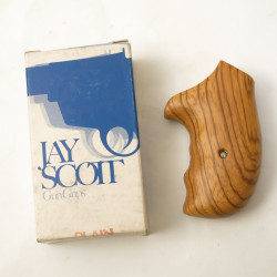 Plaquettes Bois Jay Scott pour Smith et Wesson Chief ref 323 B Plain Zeb