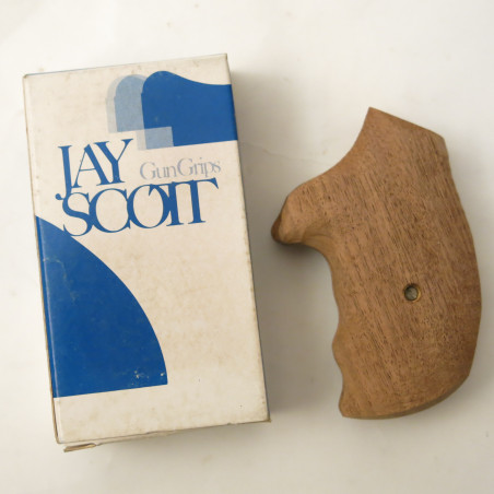 Plaquettes Bois Jay Scott pour  Smith et Wesson Chief  ref 323 B walnut rouh