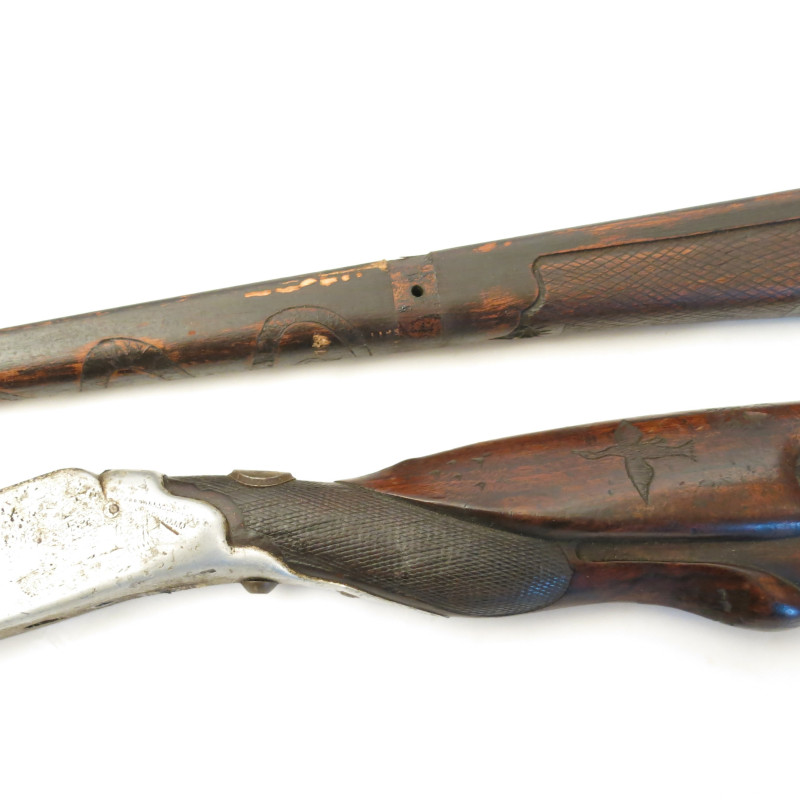 Crosse chasse fusil Mas 36 fabrication artisanale  ref mc 48 