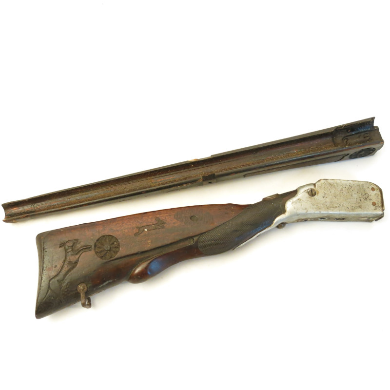 Crosse chasse fusil Mas 36 fabrication artisanale  ref mc 48 