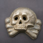 Insigne tête de mort original Totenkopf tankiste Allemand 39/45