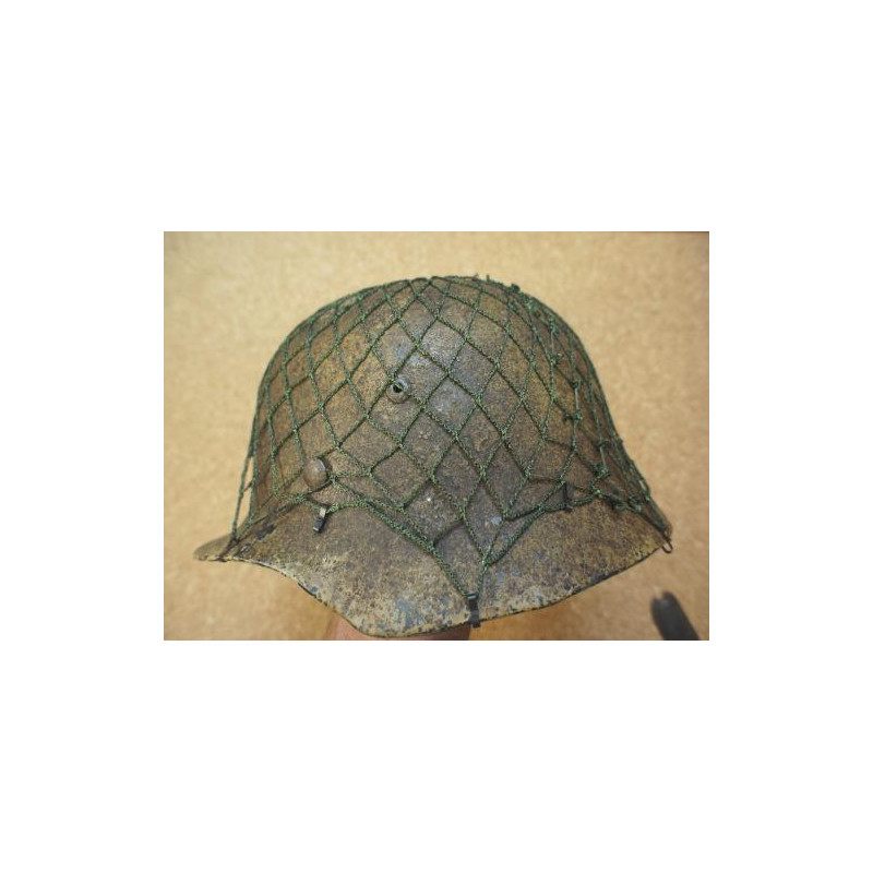 Filet de camouflage de casque a petit crochet