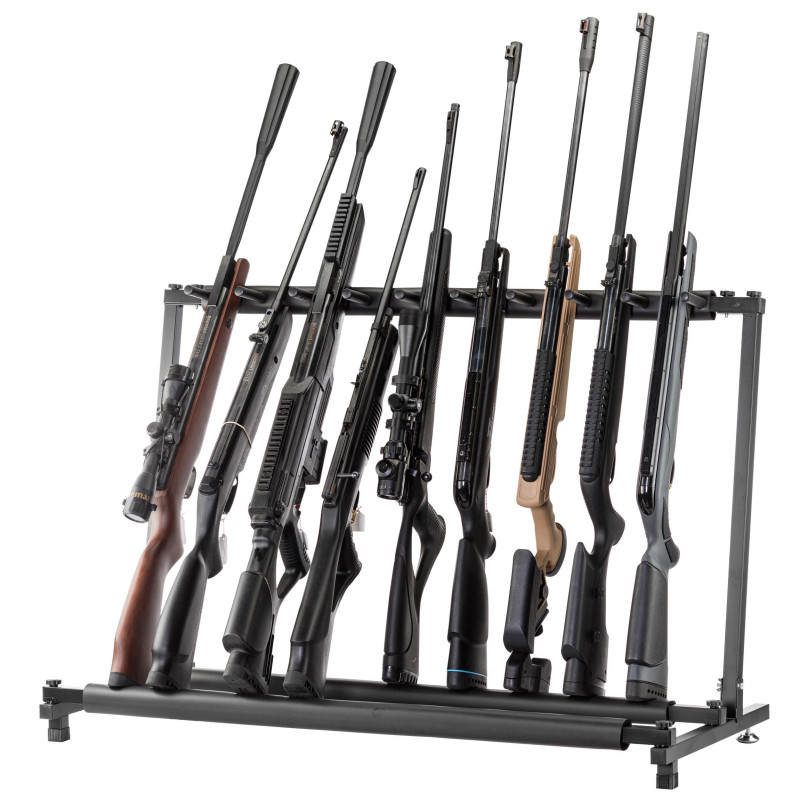 Ratelier vertical en métal - 9 armes