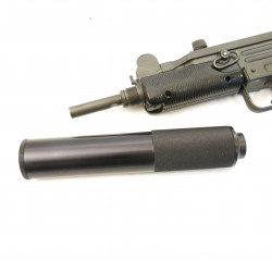 Silencieux pour PM UZI ref alu diametre 42 mm ref ste