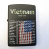 Briquet Zippo commemoratif 1965 1972 Vietnam ref m2