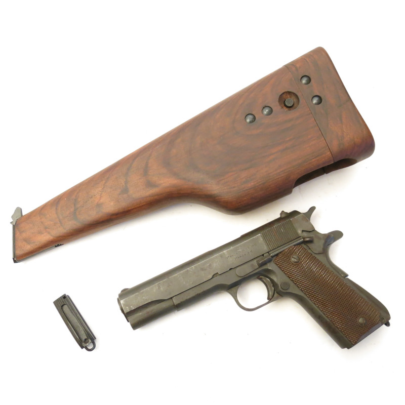 Etui crosse bois pour Colt 45 