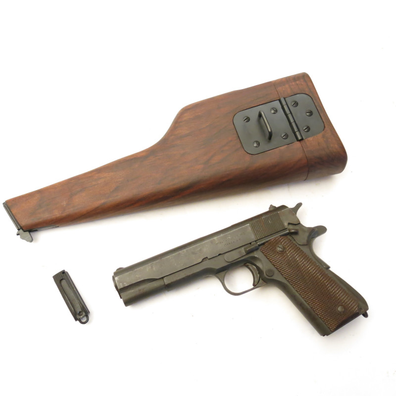 Etui crosse bois pour Colt 45 