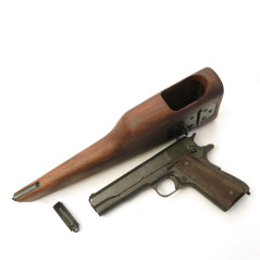 Etui crosse bois pour Colt 45 