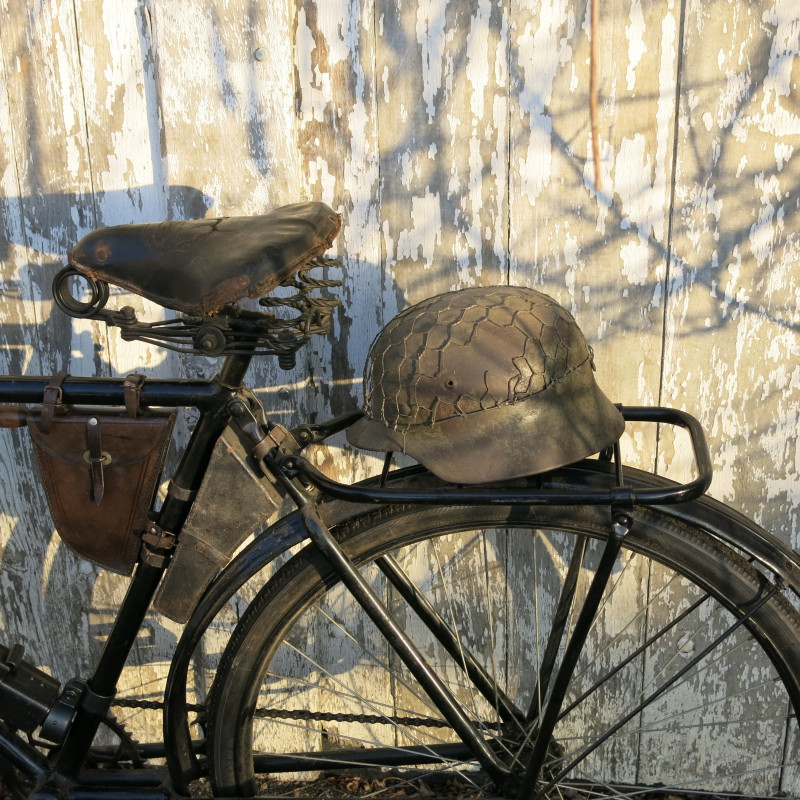 Support  MG 42 pour velo Allemand 39/45 