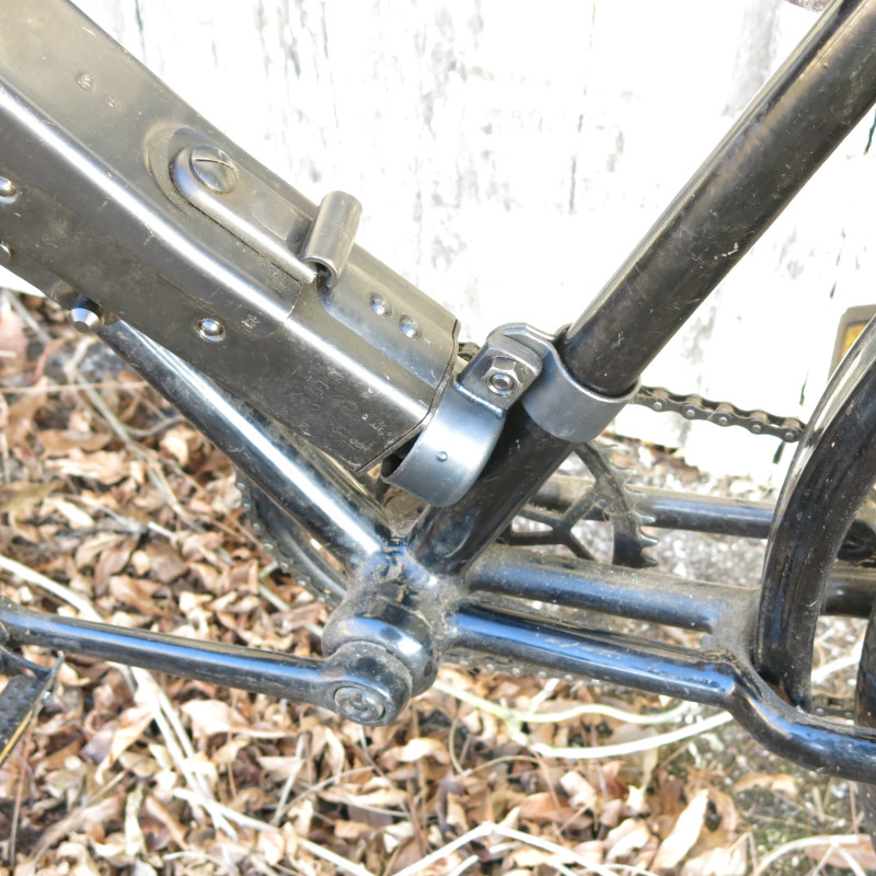 Support  MG 42 pour velo Allemand 39/45 