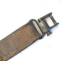 Bretelle cuir  mitrailleuse MG 13 daté 1941 ref br 147