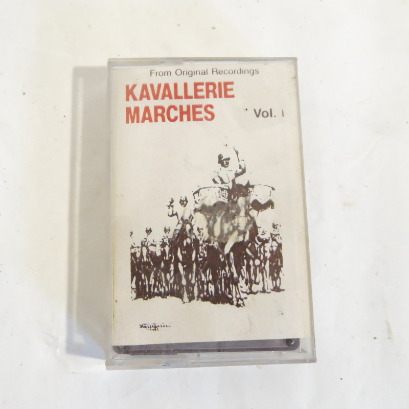 Cassette de chants Allemand Kavallerie marches vol 1 