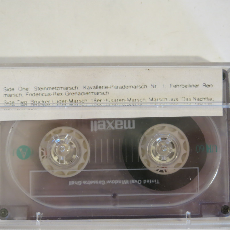 Cassette de chants Allemand Kavallerie marches  vol 1 
