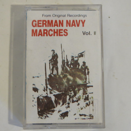 Cassette de chants Allemand German Navy marches vol 2 