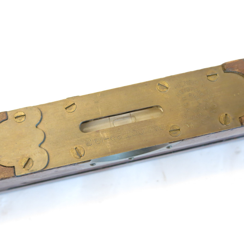 Niveau a bulles bois  Henry Disston et Sons US ref ni 455