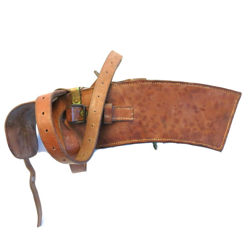 Porte chargeur en cuir pour  FM Madsen ref ma478