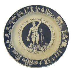 Assiette commemorative De...