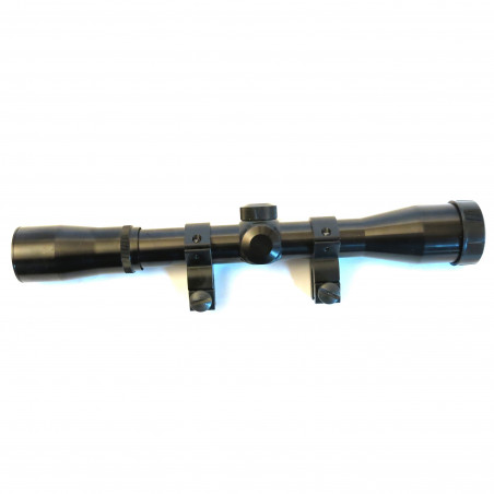 Lunette 4 x 32 avec colliers pour carabine USM1 Erma en calibre 22 LR