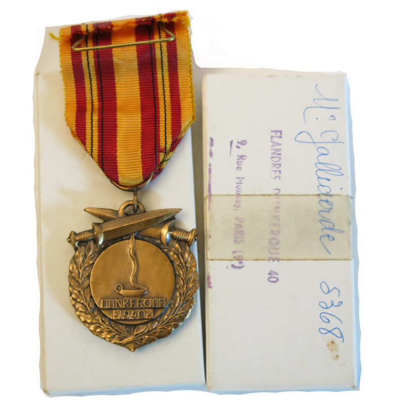 Medaille Dunkerque 1940 Réf bo 12 