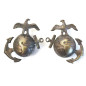 Paire d'Insigne de col  USMC  ref 142