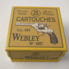 Belle boite vide laiton cartouche 455 Webley 