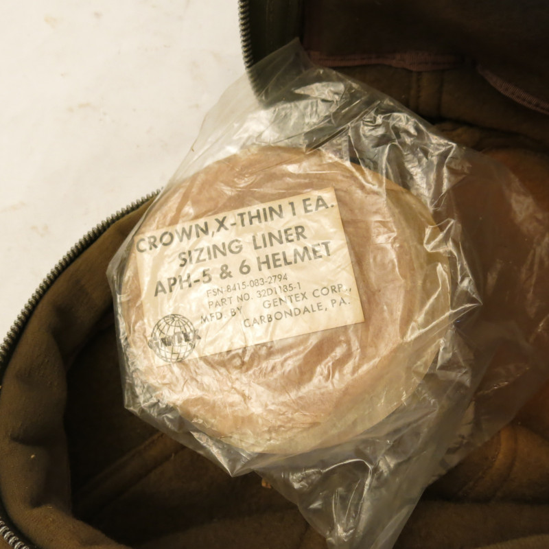 Sac de transport 1967 casque pilote helico US Vietnam  ref sa 590