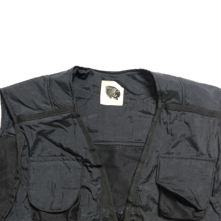 Gilet multi fonctions léger pour randonnée black color