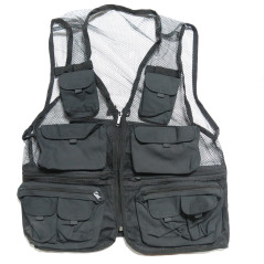 Gilet multi fonctions léger pour randonnée Black color