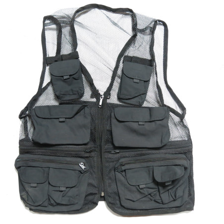 Gilet multi fonctions léger pour randonnée Black color