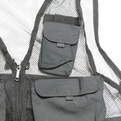 Gilet multi fonctions léger pour randonnée Black color
