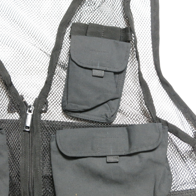 Gilet multi fonctions léger pour randonnée Black color