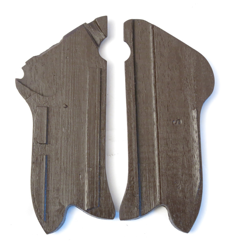 Paire de plaquettes P08 bakélite Réf Lu 85