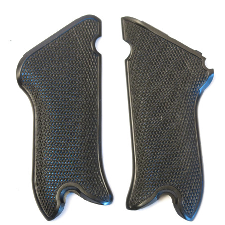 Paire de plaquettes P08 repro type bakelite