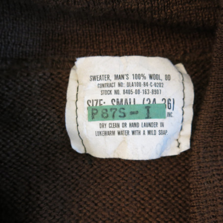 Pull en laine OD US army original ref 753