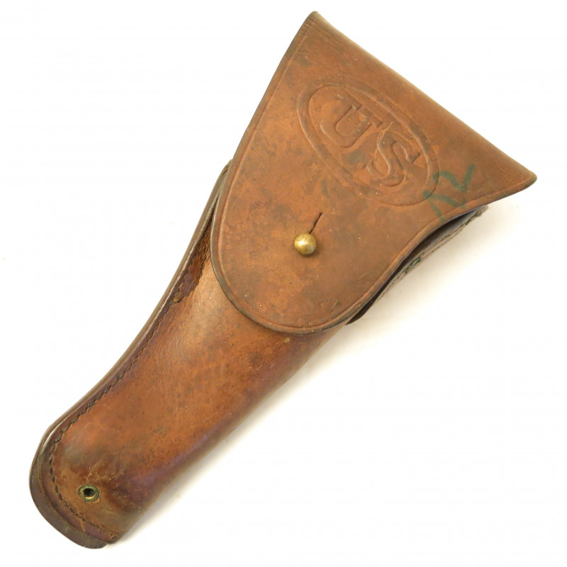 Etui cuir original Colt 45 1911 daté 1917 ref et 955