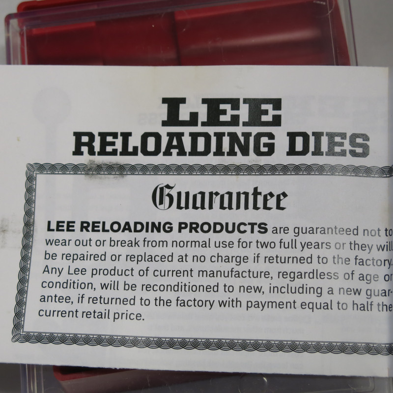 Outil de rechargement LEE  calibre 300 Savage