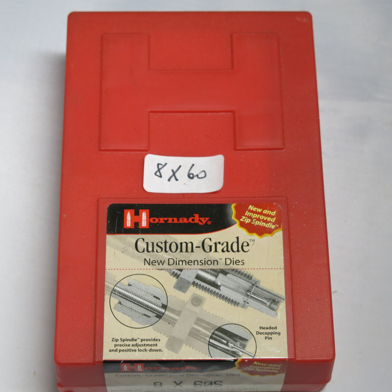 Outil de rechargement Hornady calibre 8 x 60 