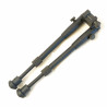 Bipied pour rail 21 mm Weaver Picatinny ref b48