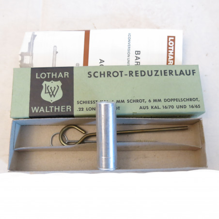 Cartouche reductrice Lothar Walther 16/70 en calibre 22 long rifle ref 2