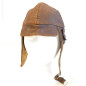 Serre tete cuir original  aviateur Francais 14/18 ref ca 147