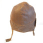 Serre tete cuir original  aviateur Francais 14/18 ref ca 147