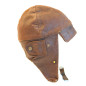 Serre tete cuir original  aviateur Francais 14/18 ref ca 147