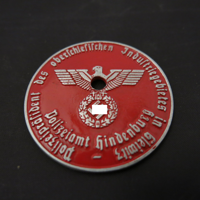 Plaque pour vehicule Allemand  WH ref bo 75 