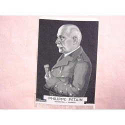 Portrait Petain tissu