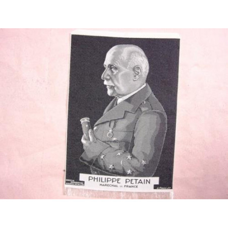 Portrait Petain tissu