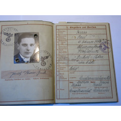 Livret Wehrpass WH  ref w 55   bo doc